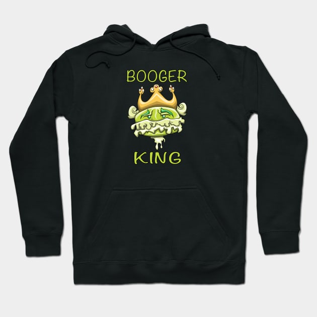 Booger King Hoodie by Wickedcartoons